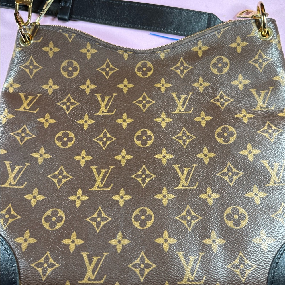 Louis Vuitton Odeon Monogram Brown and Black Shoulder Bag - Picture 15 of 16